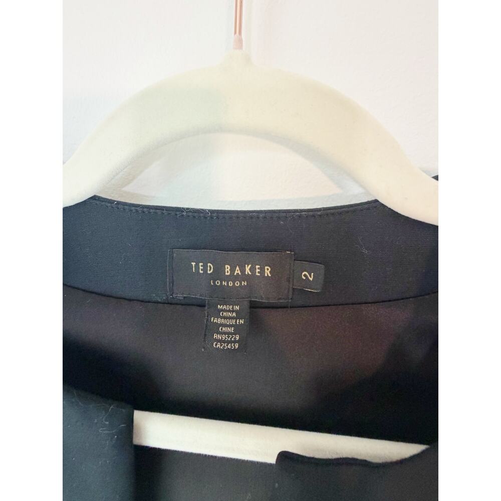 Ted Baker Black Zipper Dress - Picture 6 of 10